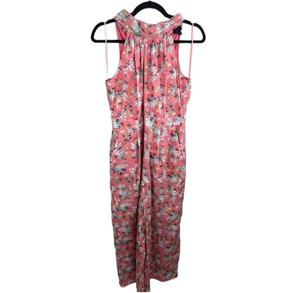 NWOT J. Crew Liberty Josephine High Neck Floral Jumpsuit Classic Casual Women 4 - Picture 2 of 11